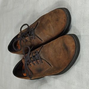 Timberland 77589 Genuine Leather Work Lace up Waterproof Oxford Shoes Size 10M